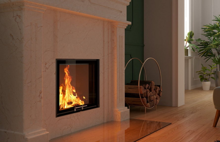 Insert bois petit format pour moderniser et rendre plus performante une  cheminée ancienne - Garosi Energie